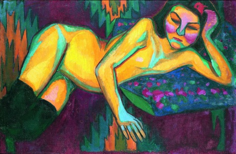 Sonia Delaunay - Yellow Nude